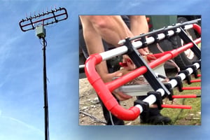 Testing direction finder at GPS Jamming Trials